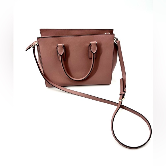 Kate Spade Cameron Satchel ‘Dusty Peony’ Woman’s Size Medium - Picture 5 of 11